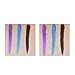 Frola 2 In 1 Long-wear Gel Eyeliner Smudge-proof & Waterproof, Last for All Day Long, 2 Pieces Eye Makeup Brushes Included (3# Black+Brown)