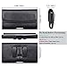 Njjex Phone Holster for LG Stylo 5 4 3 2 K51 K40 K31 K30 Aristo 5 4 3 K92 K22 Moto E6 G Power G Stylus G Play 2021 OnePlus 9 8 7 Pro Google Pixel 5 4a 3 PU Leather Belt Clip Holster Phone Holder Pouch