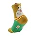QBSM Womens Cute Dog Owl Animal Crew Socks Colorful Novelty Cotton Socks 5 Pack 5 Colorful Cute Dogs One Size