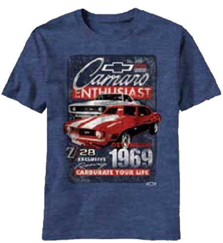 Camaro Enthusiast Carburate Your Life Adult T-Shirt