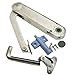 Douper Heavy Duty Lid Support Hinge Lid Stay Hinge with Soft Close Solid Zinc Material in Satin Nickel Max Weight Support 80lb Pack of 2