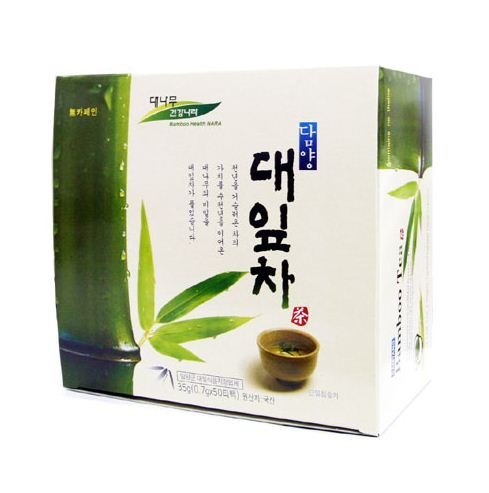 [Korea Food] Bamboo Leaf Tea Bag 0.7g*50ea 대잎차