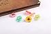 Yalis 12 Pcs Decorative Push Pins, Assorted Color Floret Creative Thumbtacks for Home or Office Whiteboard, Corkboard, Photo Wall Holding Paper or Decoration