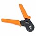 ZJchao Self-Adjusting Ratchet Ferrule Crimp Pliers Tool, 23 to 10AWG (0.25 to 6.00mm2)