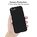 iPhone 8 Case, iPhone 7 Case, Chiyanhu [Love Series] Liquid Silicone Gel Rubber Case with Soft Microfiber Cloth Lining Cushion for Apple iPhone 8 (2017) / iPhone 7 (2016), Light Blue (Black)…