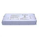 PLUSPOE 24Volt 80Watt Triac Dimmable Driver Transformer for LED Tape Strip Lights, Phase Dimming, ETL Approved