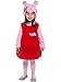 Peppa Pig Dress Costume for Toddler 3T-4