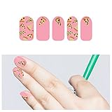 Tattify Pizza Nail Wraps - Homeslice (Set of 22)