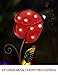 Bright Zeal Metal Ladybug LED Solar Lights Outdoor LED Outdoor