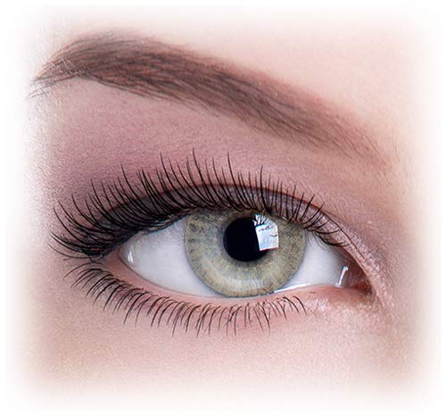 Natural Hazel Colored Contact Lenses - High End Fashion Colored Eyewear for