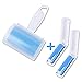 WOWGO Lint Roller, 2nd Version Resuable Pet Hair Remover, Lint Roller Cleaner for Clothes, Animal Hairs, Car Seats (1 Large 2 Mini)
