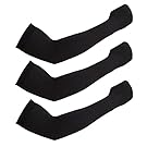 BYINN UV Sun Protection Cooling Arm Sleeves for Men Women Youth Kids Cool Long Sleeves to Cover Arms Sports Gloves Golf Cycling Running Driving Baseball Basketball Tattoo Cover Sleeve 1 Pair/ 3 Pairs