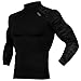 DRSKIN Men's Compression Shirts Top Long Sleeve Baselayer Sports Running Athletic Active Workout Quick Dry (RSB-MBB93, L)