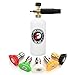 Tool Daily Foam Cannon with 1/4 Inch Quick Connector, 1 Liter, 5 Pressure Washer Spray Nozzle Tips primary
