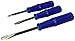 Dritz 2 Flat 1 Phillips Head, Assorted Sizes Screwdriver Set, Blue