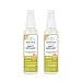 Wondercide Natural Deet-Free Mosquito and Insect Repellent Spray for Kids, Babies, Family - Bug Repellent and Killer - Lemongrass 2-Pack primary