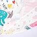 Girls Sleeveless Casual Dress Kids Holiday Party Summer Dresses 4-13 Years (Unicorn, Small (4-5T))