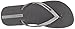 Ipanema Women's Glitter Ii Flip Flop, Grey/Silver, 9 M US