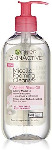 garnier micellar water foaming cleanser