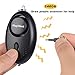 Safe Sound Personal Alarm 140dB Loud for Women Girls Kids Children Elderly, Security Safesound Alarms Keychain with LED Light, Emergency Safety Siren Song Key Chain as Bag Decoration