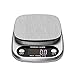 Vovoly Digital Kitchen Scale Multifunction Food Scale 22lb 10kg Silver Stainless Steel