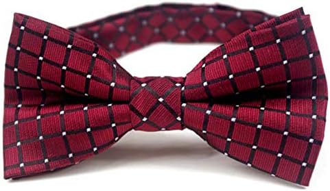 SYAYA Boy Polka Dot Adjustable Bow Tie, Pre Bowtie for Kids CLJ01
