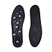 LvBo Massage Insoles Health Foot Magnetic Therapy Natural Magnet Acupressure Shoe Boots Pads Black (US(9.5-14.5))thumb 1