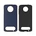 Moto Z2 Force Case, Teayoha Slim Hybrid Dual Layer Shock Absorption Defender Protective Armor Case Cover for Motorola Moto Z2 Force Edition - Royal Blue