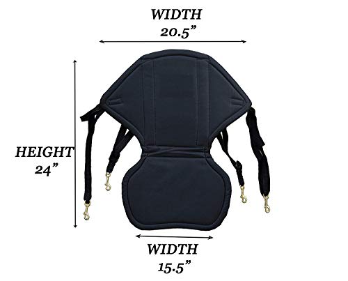 YueYueZouÂ® Universal Kayak Seat, Canoe Comfort Seat Ajustable Cushion Pad