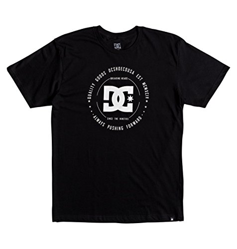 DC Men's Rebuilt 2 Short Sleeve Screen Tee, Black, X-Large