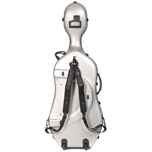 Bam France 1001SW Classic Grey 4/4 Cello Case with Wheels - Thumbnail 2