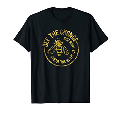 Save The Bees Graphic TeesBee Save The Bees Honeybee Bee The Change T-ShirtOEKO-TEX STANDARD 100