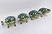 4 pcs Box Jumping Frog Retro Vintage Wind-up Metal tin Toy, Cool Crazy Gift kek Pepe