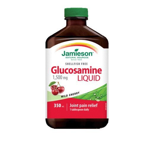 Liquid Glucosamine 1500 mg Wild Cherry350 ml Brand Jamieson Laboratories Beauty