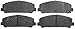 Prime Choice Auto Parts SCD1286 Front Ceramic Brake Pad Set