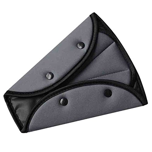 Click Here to See More Images Child restraint belts holder - SODIAL(R)Safety Auto Car Children Kids Cover Strap Adjustable Pad Harness Seat Clip Belt black