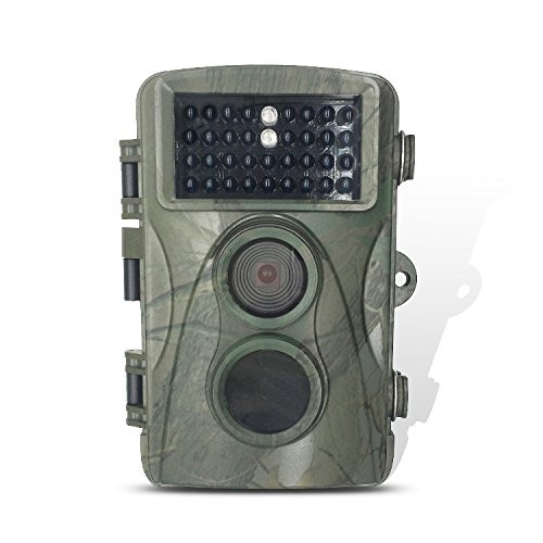 IVSO Trail Hunting Camera, H3 Low Glow Trail Camera Lock Cam Guardian / Trail Camera Mount/ Metal Security Strap with Infrared Night Vision up to 75ft with 36pcs 940nm IR LEDs and Waterproof IP66