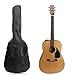 Dealoff Guitar Bag,41 Inch Waterproof Nylon Acoustic Guitar Gig Bag Soft Case Cover Black