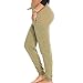 Coco-Limon Fleece Womens Jogger, Long, Zipper Pockets