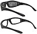 OWL 2Pcs Motorcycle Glasses Men Women Foam Padded Plastic Frame Cycling Riding Glasses UV400 Polycarbonate Motorcycle Goggles