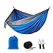 SK Studio Outfitters Double Camping Hammock Lightweight Nylon Portable Hammock with Tree Straps, Indoor Beach Outdoor Backpacking Survival & Travelthumb 1