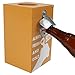 Lily's Home Humorous Beer Cap Opener with Shadow Box Caps Holder, Always Fresh and Cold Quote, Makes the Ideal Gift for the Happy Beer Lover, A Great Father's Day and Christmas Gift for Him