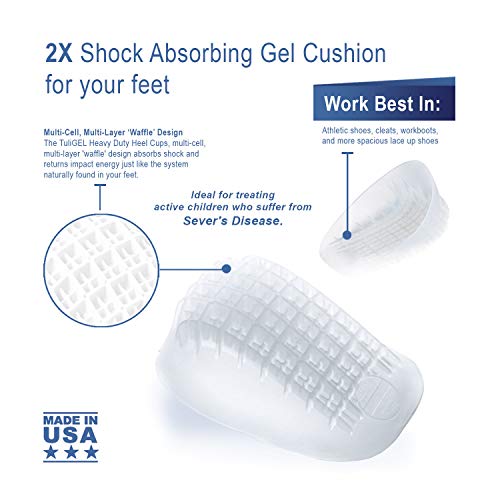Tuli's Heavy Duty Gel Heel Cups - Image 3