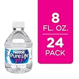Nestle Pure Life Purified Water, 8 fl oz. Plastic Bottles (24 Pack)