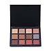 Allwon 12 Colors Eyeshadow Palette Shimmer Neutral Palette Nudes Warm Natural Eye Shadow, 0.67 Ounce