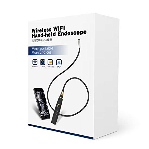 L.J.JZDY Borescope Universal-Industrie Endoskope HD WiFi Endoskop-Kamera integriert ist for Auto-Testing Griff Endoskop – Bild 6