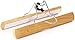 Utopia Home Non-Slip Wooden Hanger - Slack Hanger - Wood Skirt Hangers - Pack of 12 - Natural Finish