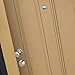 Design House 204818 Adjustable 35-55-Millimeter Door Viewer Peephole, Satin Nickel