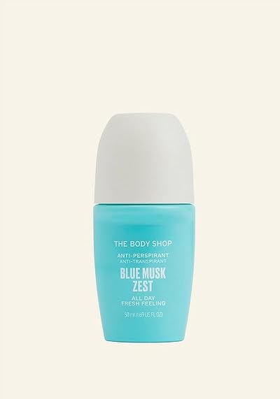 The Body Shop Blue Musk Zest Anti-Perspirant Deodorant 50ml Roll-On