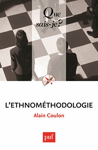 L' Ethnométhodologie